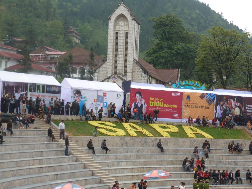 Sapa New Hostel Buitenkant foto